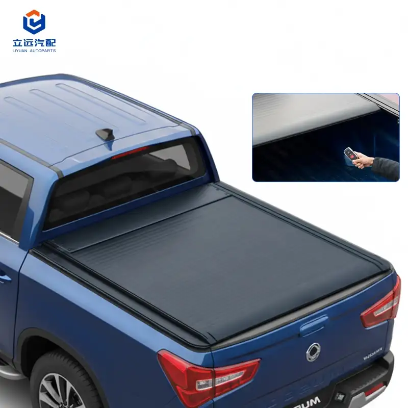 Electric Aluminum Retractable Tonneau Cover for Ssangyong