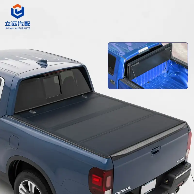 Low Profile Hard Quad-Fold Tonneau Cover ສໍາລັບ Honda