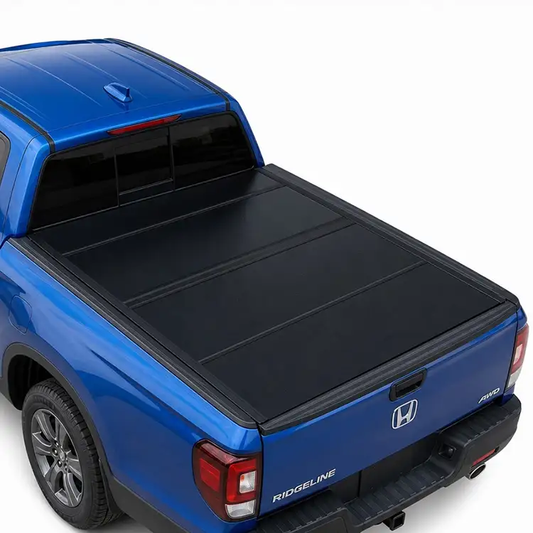 Low Profile Hard Quad-Fold Tonneau Cover ສໍາລັບ Honda Ridgeline