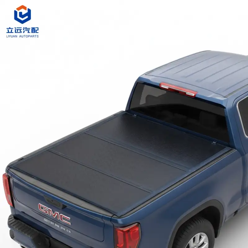 Low Profile Hard Tri-Fold Tonneau Cover ສໍາລັບ GMC